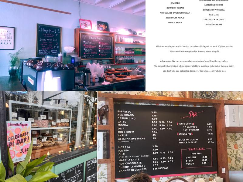 Lauretta Jean's Menu