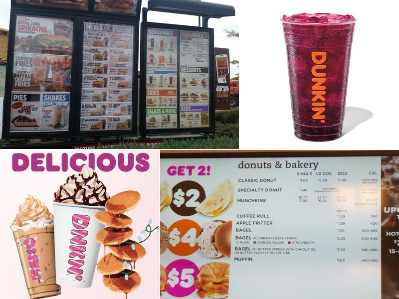 Dunkin' Menu