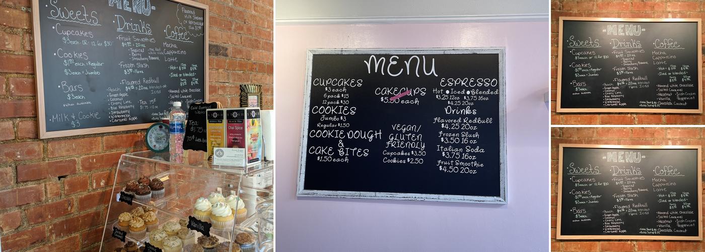 Brandy's All City Sweets Menu