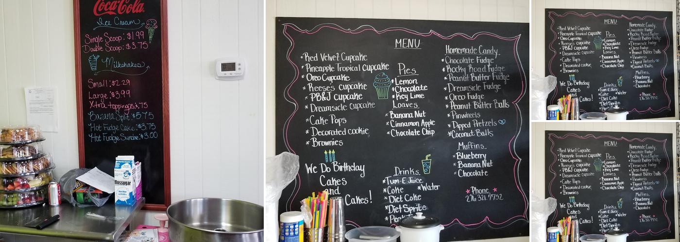 K&E Southern Sweets LLC Menu