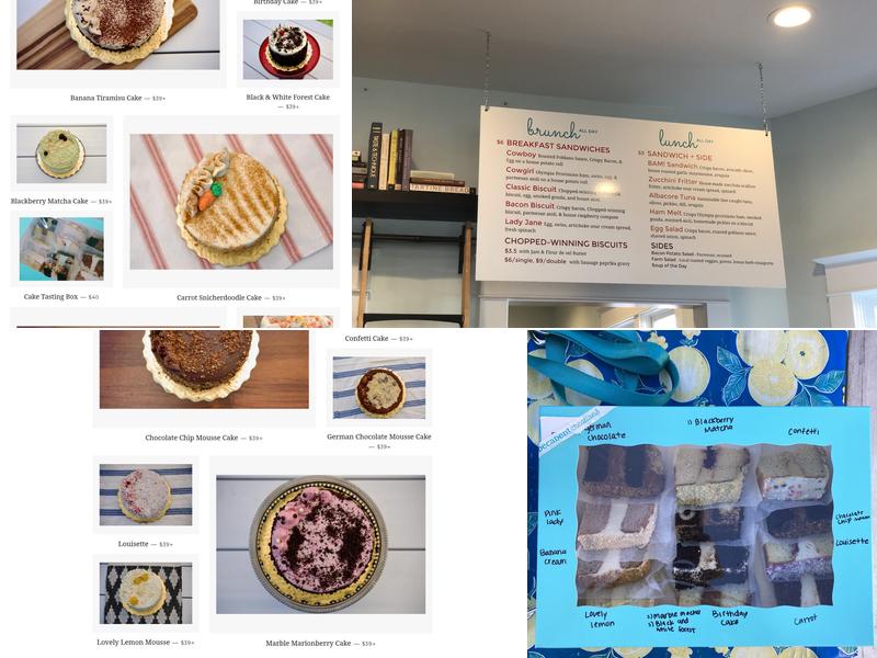 Decadent Creations Menu