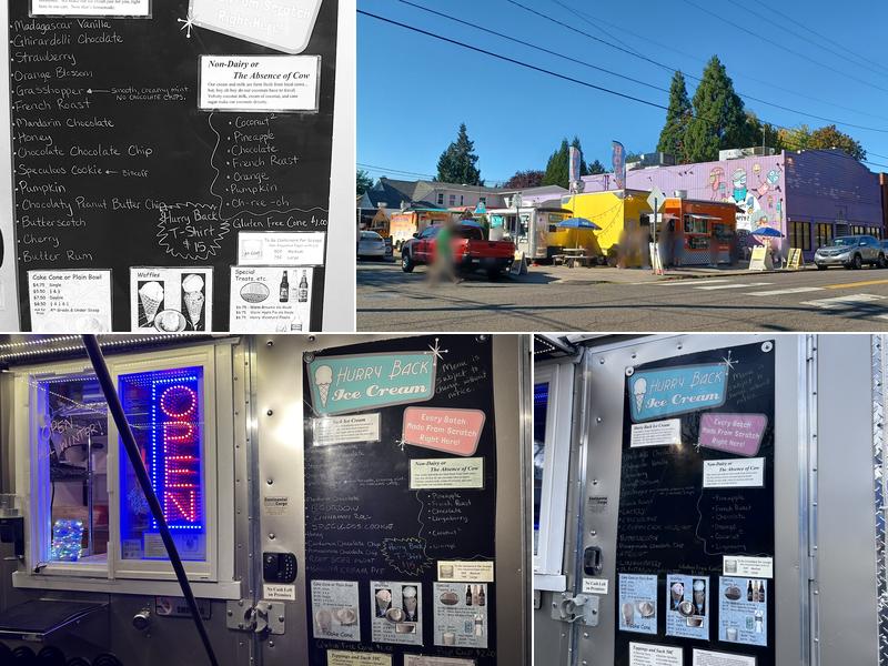 Hurry Back Ice Cream