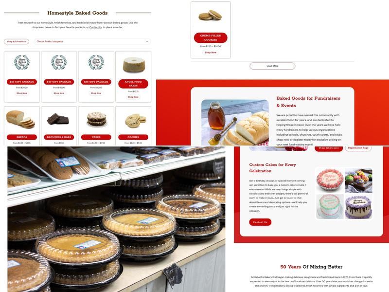 Schlabach's Bakery Menu