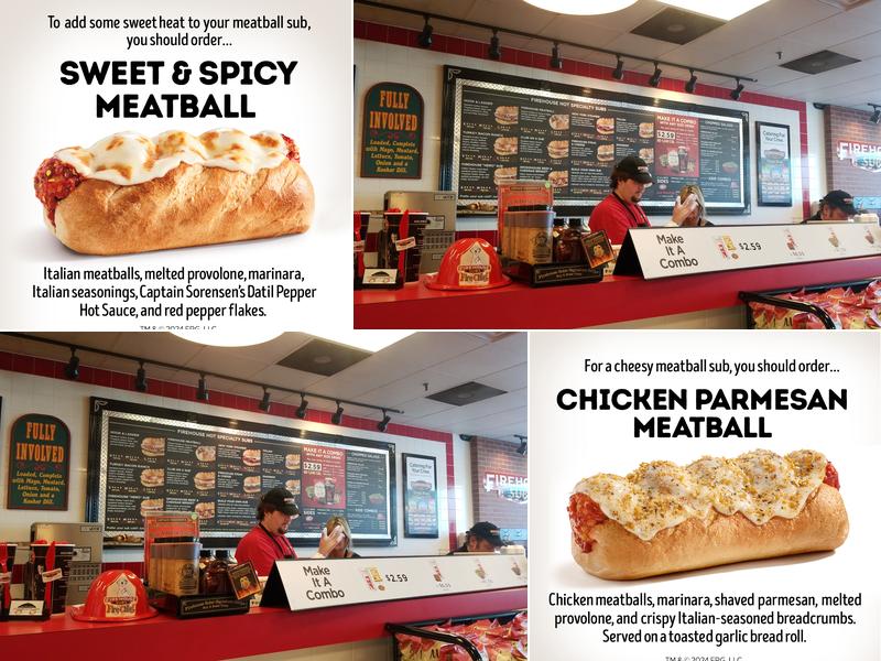 Firehouse Subs Gwinnett Medical Menu