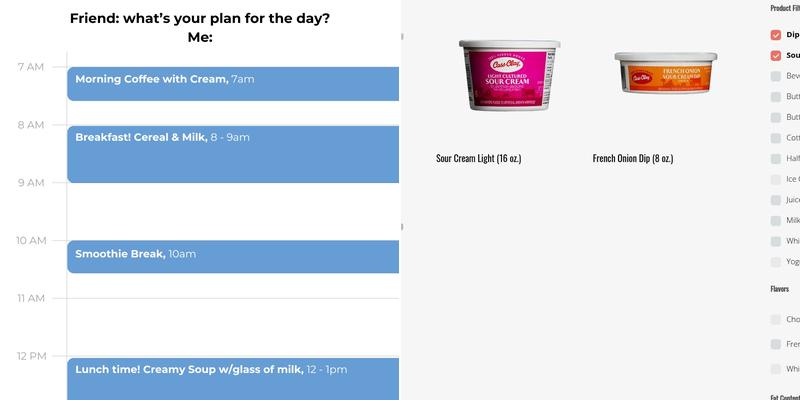 Cass Clay Creamery Menu