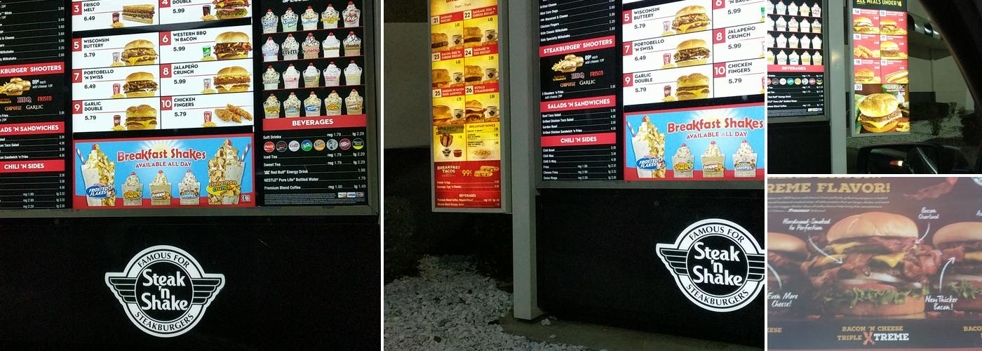 Steak 'n Shake Menu