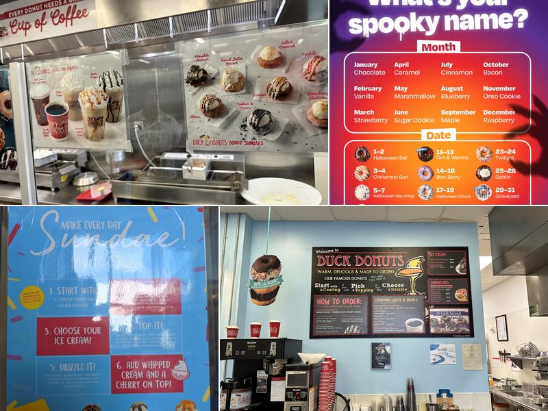 Duck Donuts Menu
