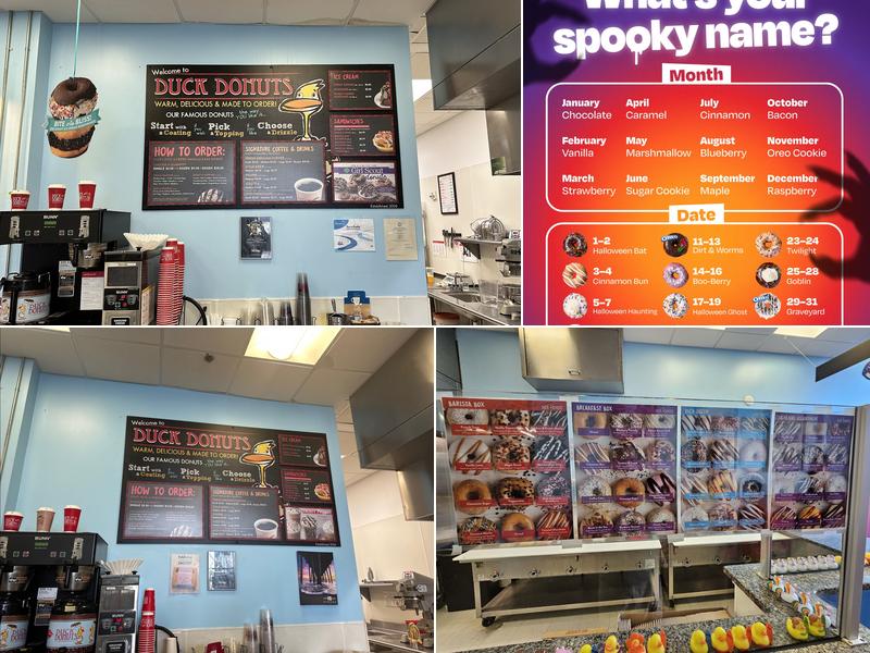 Duck Donuts Menu