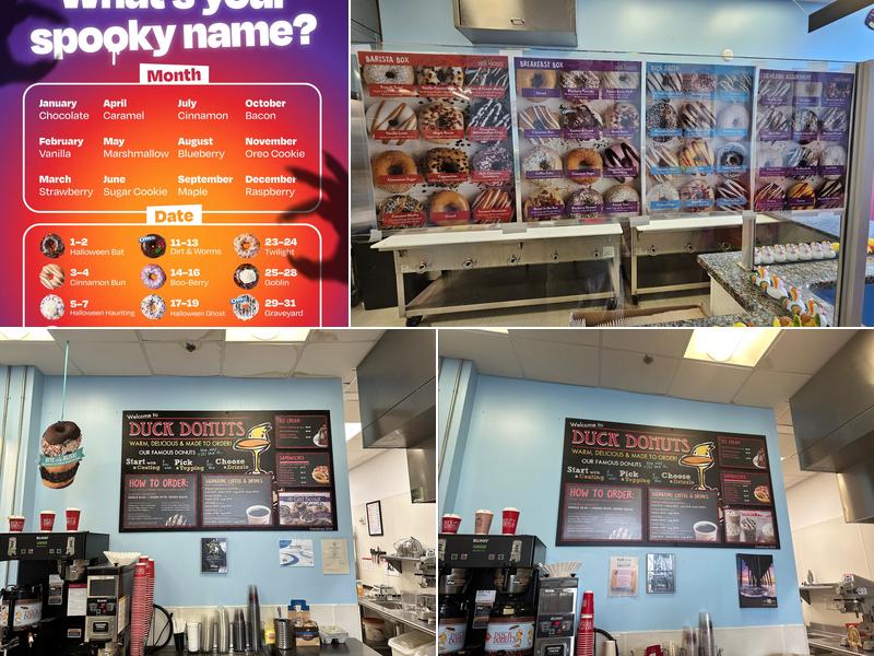 Duck Donuts Menu