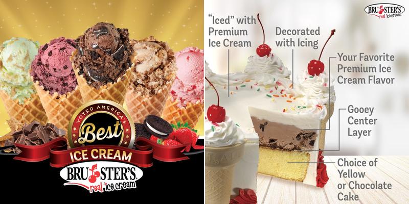 Bruster's Real Ice Cream Menu