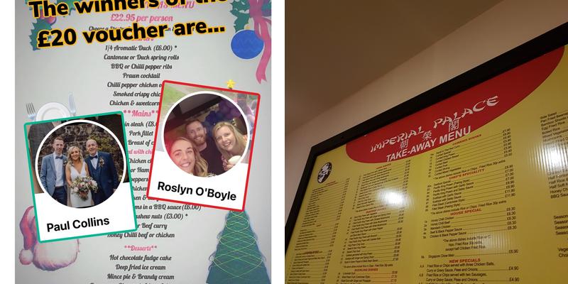 Imperial Palace Menu