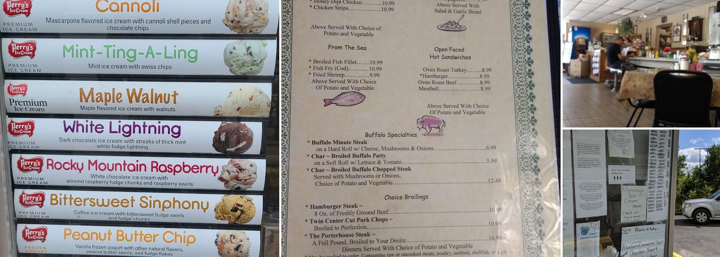 Lenox Dairy Bar Menu