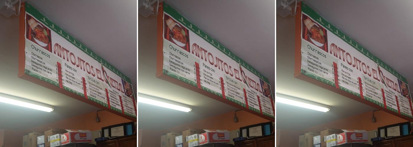 Panadería El Quetzal Menu