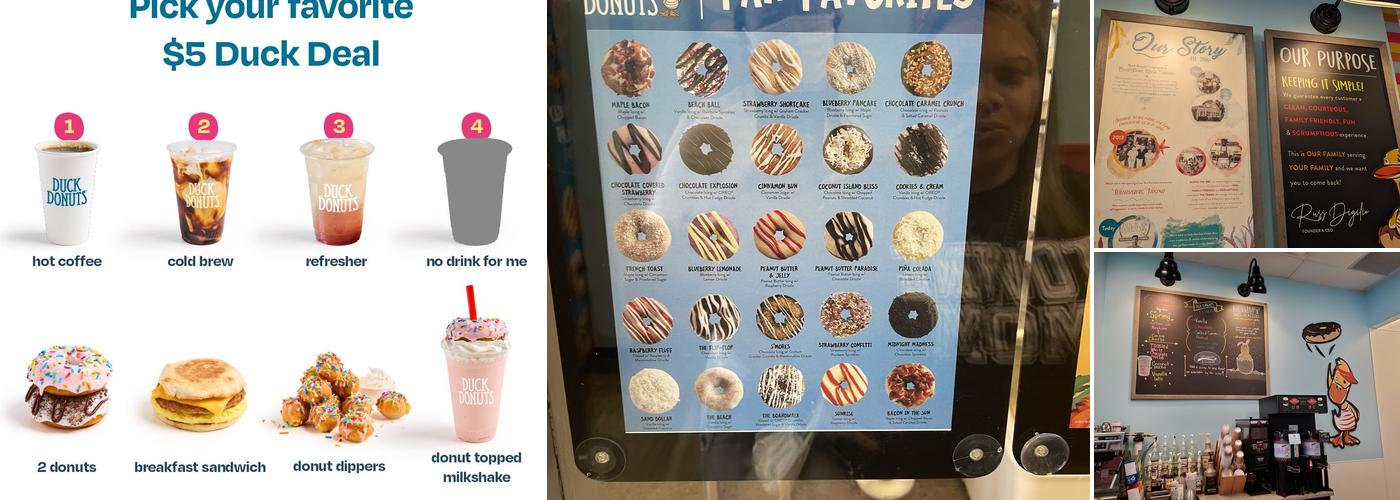 Duck Donuts Menu