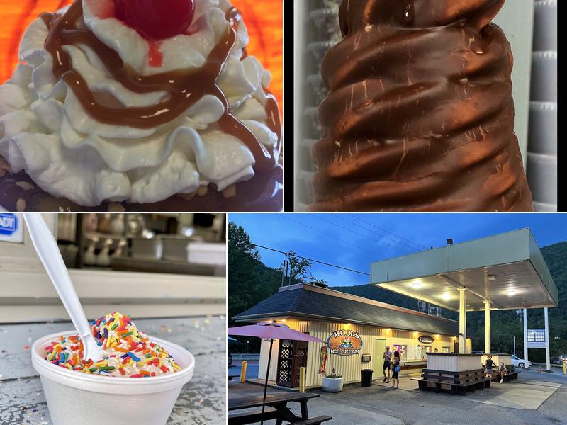 Woods Ice Cream 57 Susquehanna St, Jim Thorpe