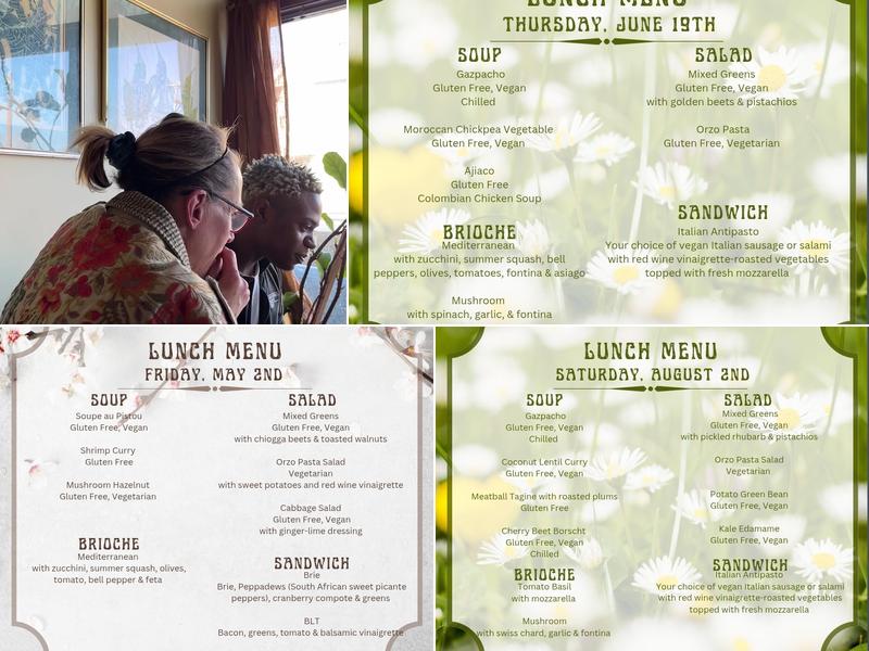 Amaranth Bakery & Café Menu