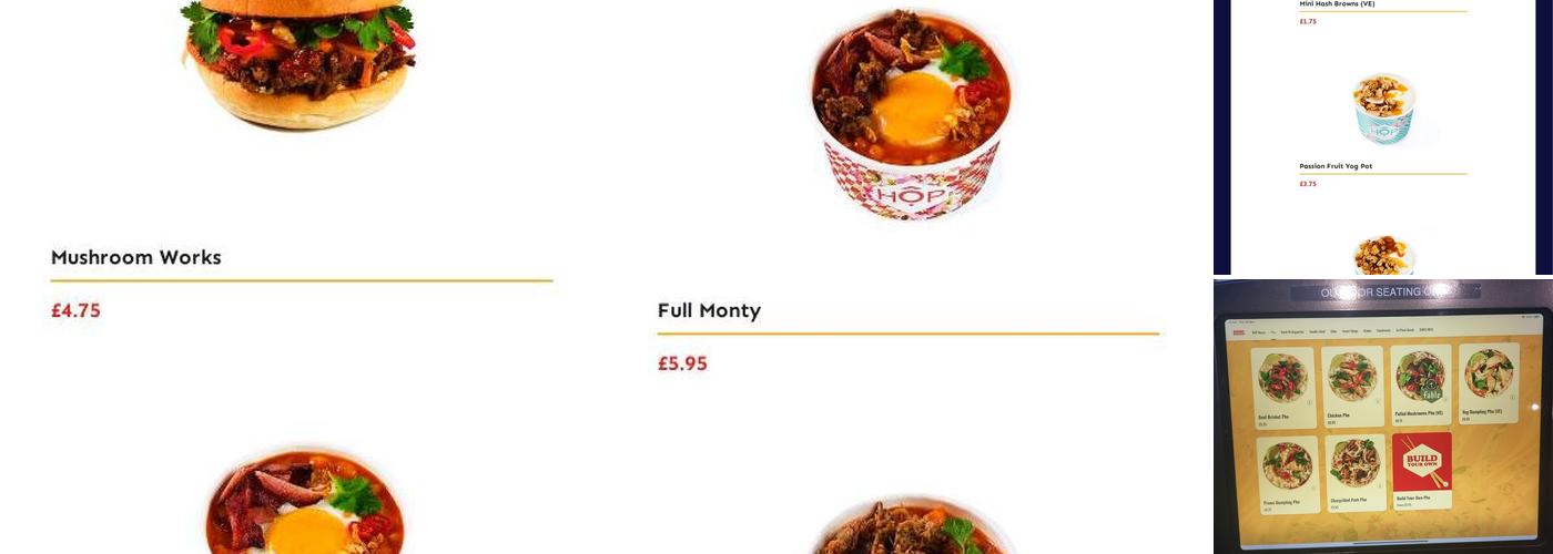 HOP Vietnamese Restaurant St Pauls Menu