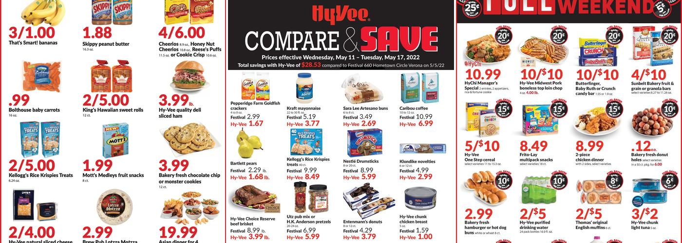 Hy-Vee Grocery Store Menu