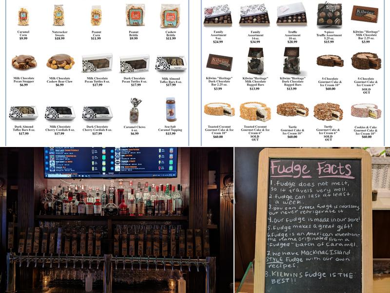 Kilwins Madison Menu