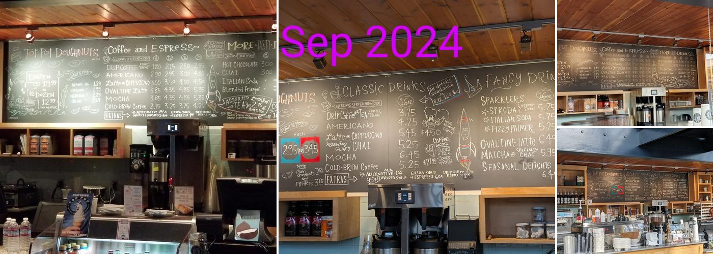 Top Pot Doughnuts Menu