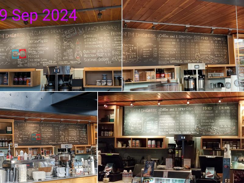 Top Pot Doughnuts Menu