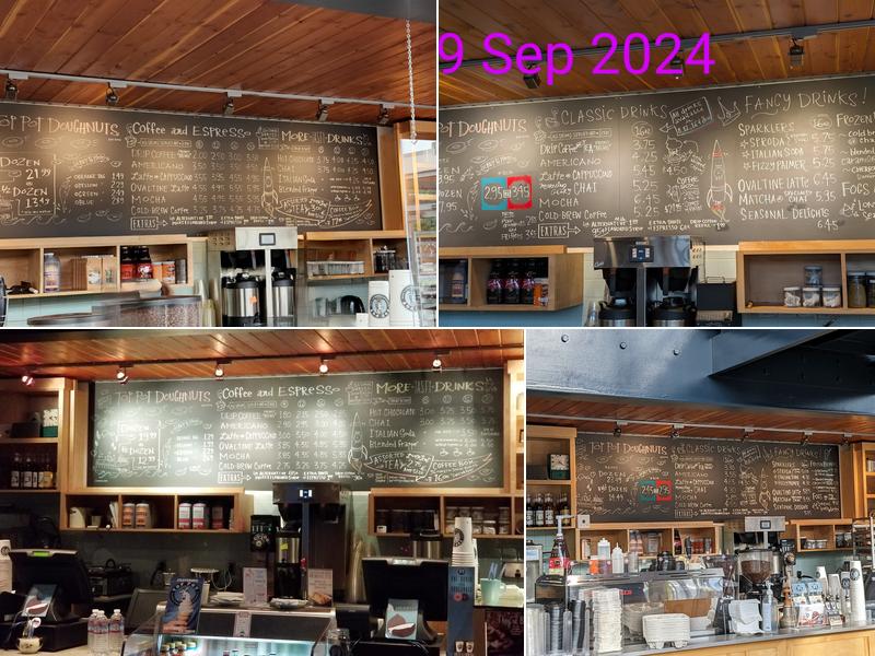 Top Pot Doughnuts Menu