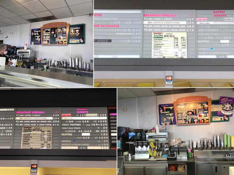 Aurora Donuts & Ice Cream Menu