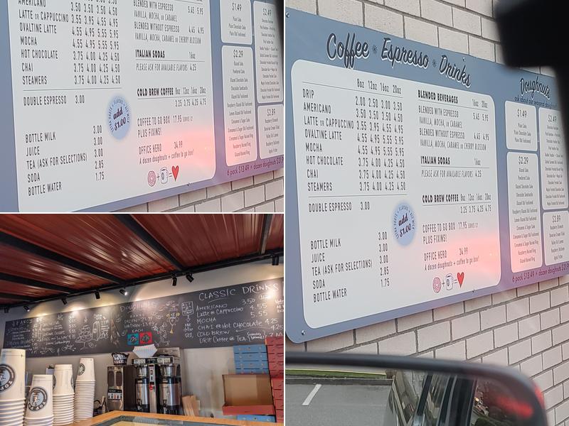 Top Pot Doughnuts Menu