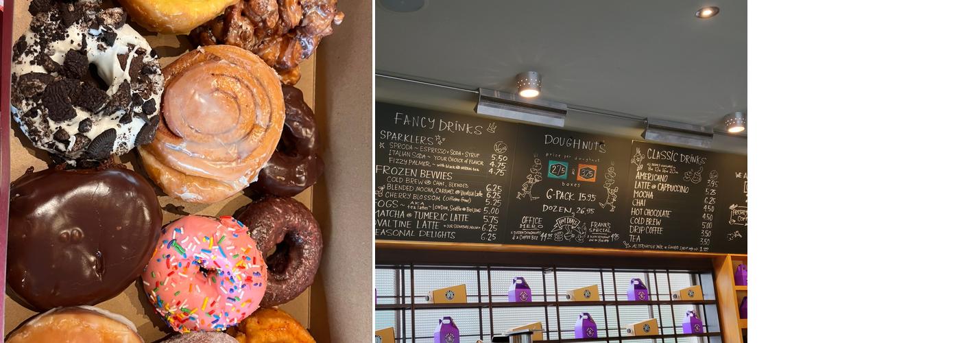 Top Pot Doughnuts Menu