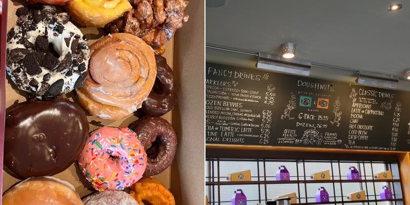 Top Pot Doughnuts Menu