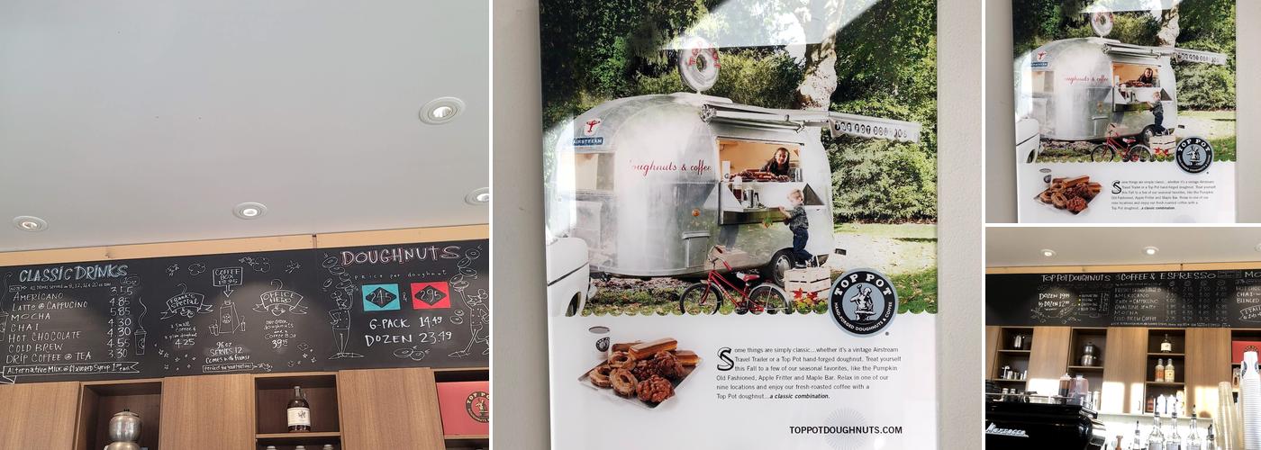 Top Pot Doughnuts Menu