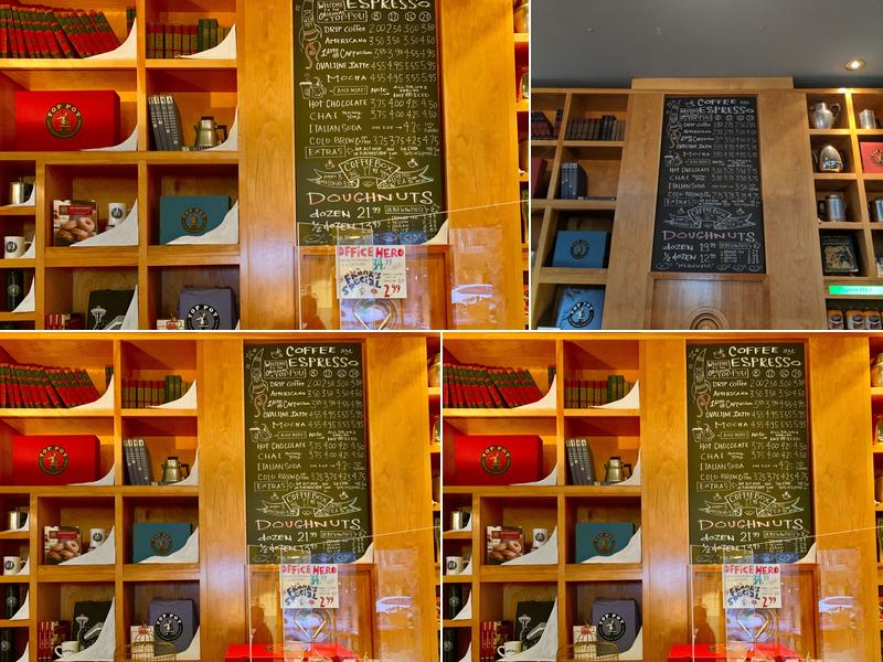 Top Pot Doughnuts Menu