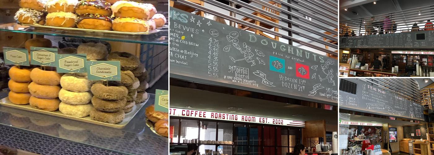 Top Pot Doughnuts Menu