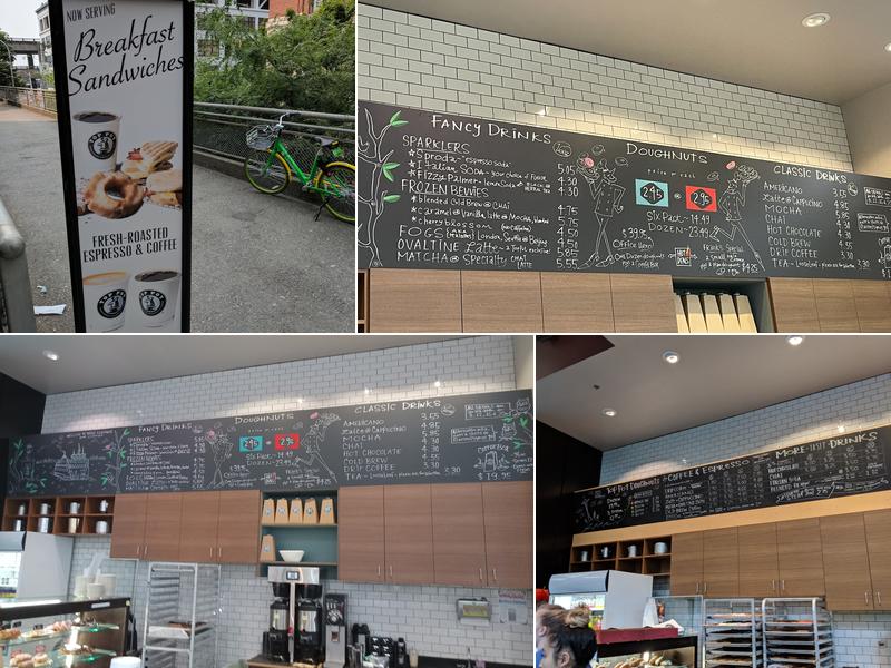 Top Pot Doughnuts Menu