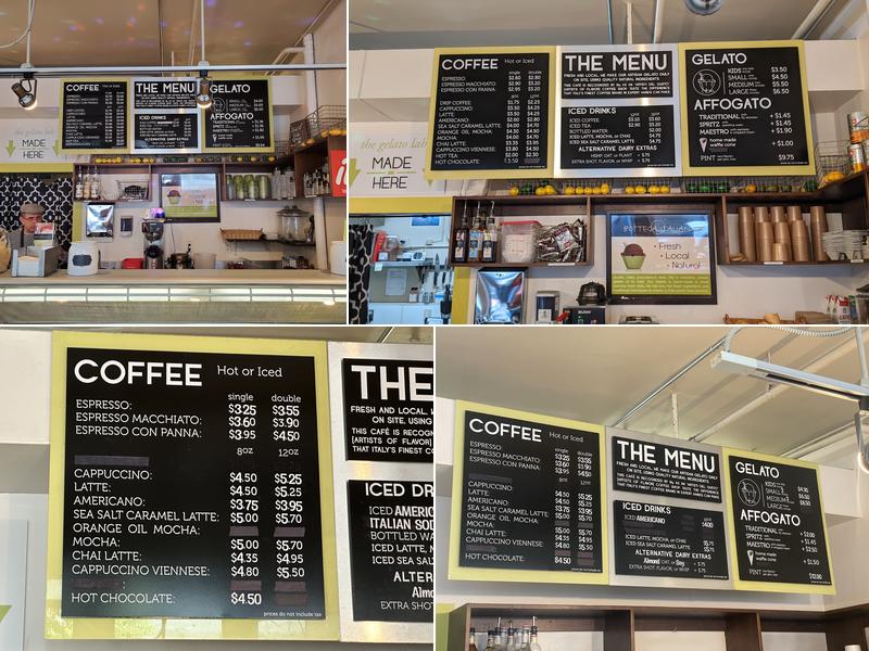 Bottega Italiana Menu