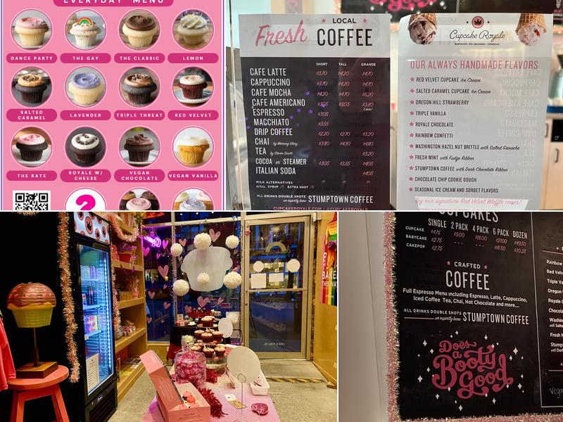 Cupcake Royale Menu