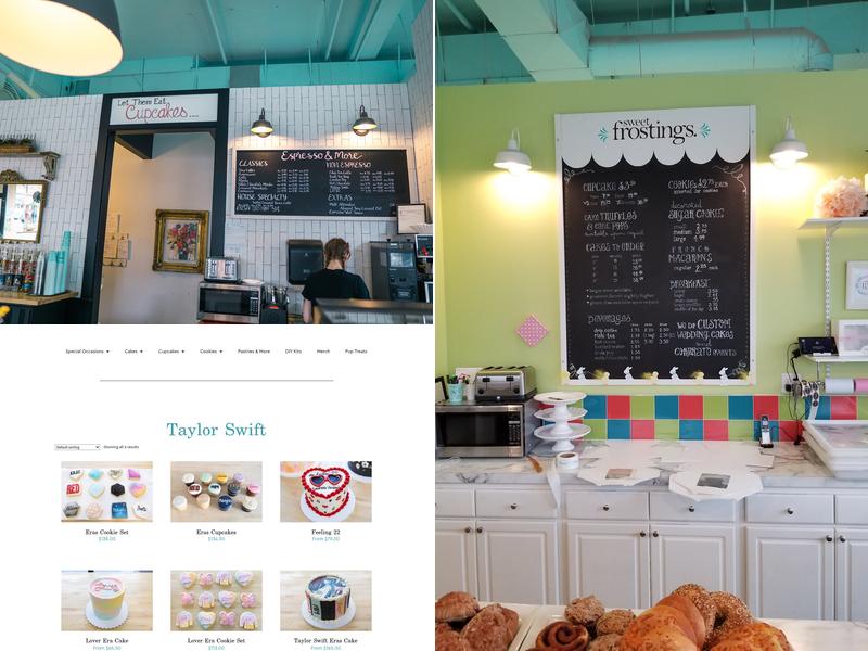 Sweet Frostings Blissful Bakeshop Menu