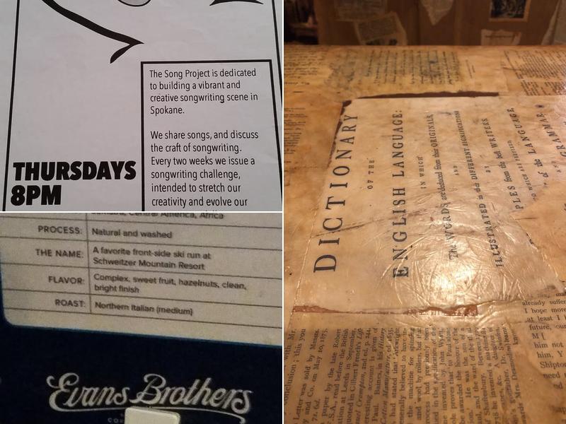 Boots Bakery & Lounge Menu