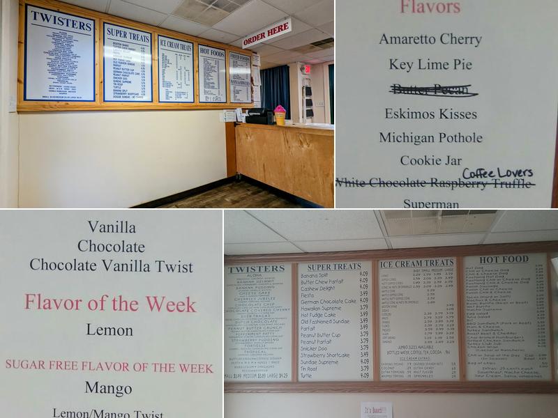 Tasty Twist of Coldwater Menu