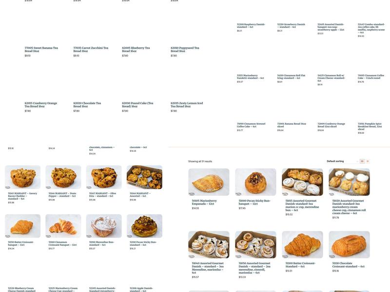 Coeur D'Alene French Baking Company Menu