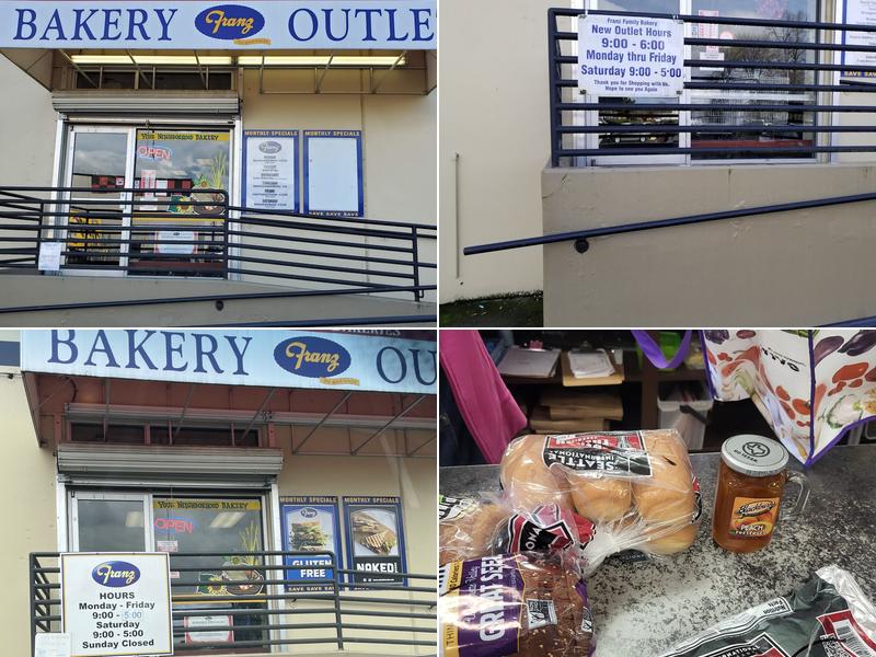 Franz Bakery Outlet 17500 W Valley Hwy, Tukwila