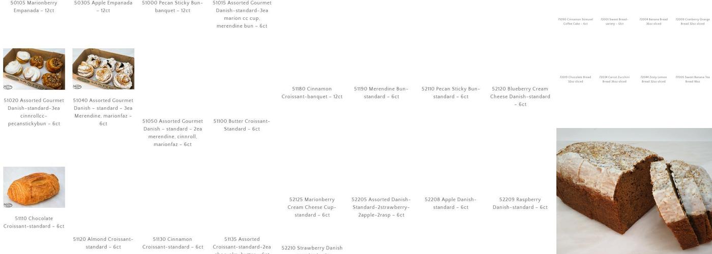 Marsee Baking Seattle Menu