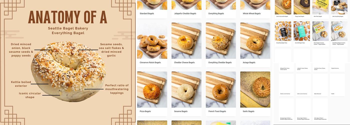 Seattle Bagel Bakery Menu