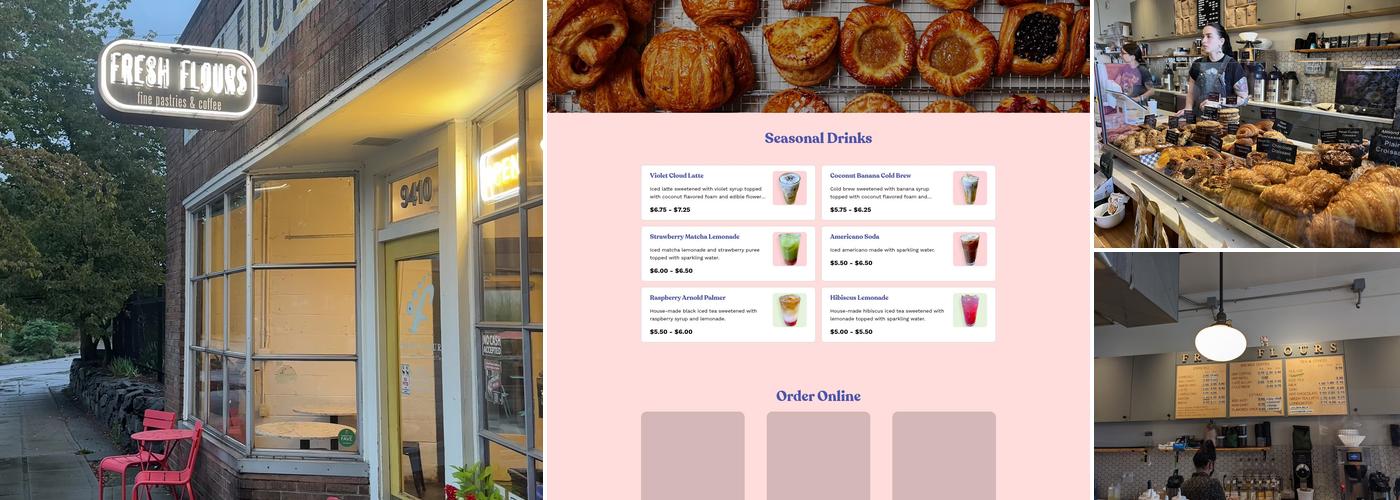 Fresh Flours West Seattle Menu