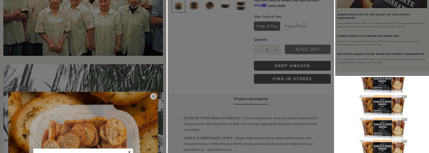 Schwartz Brothers Bakery - Seattle Menu