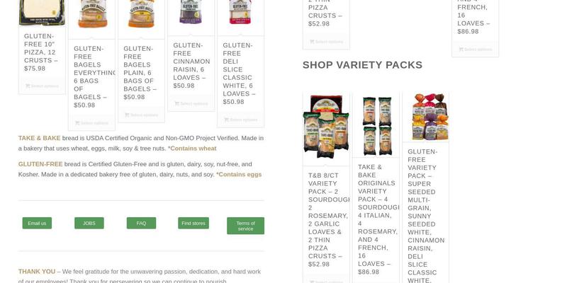 Parisian Star Desserts Menu