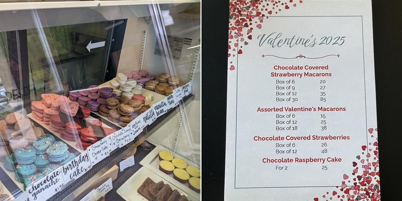 Sugar Bee's Bakery Menu