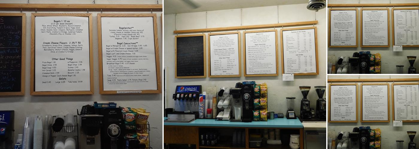 Some Bagels & Gelato Menu