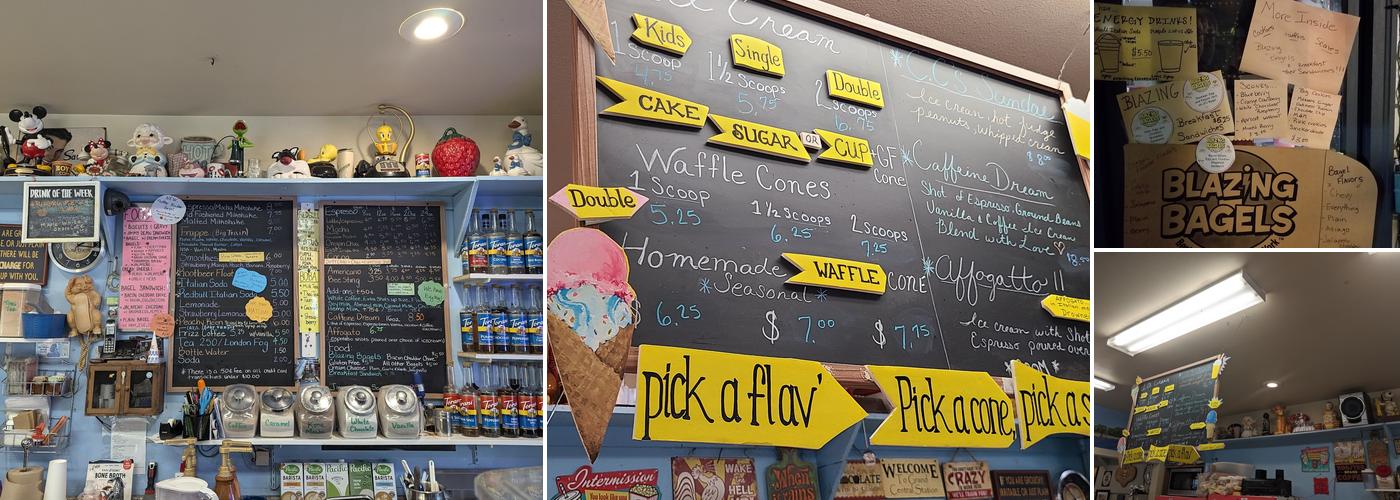 C. C. Espresso & Ice Creamery Menu