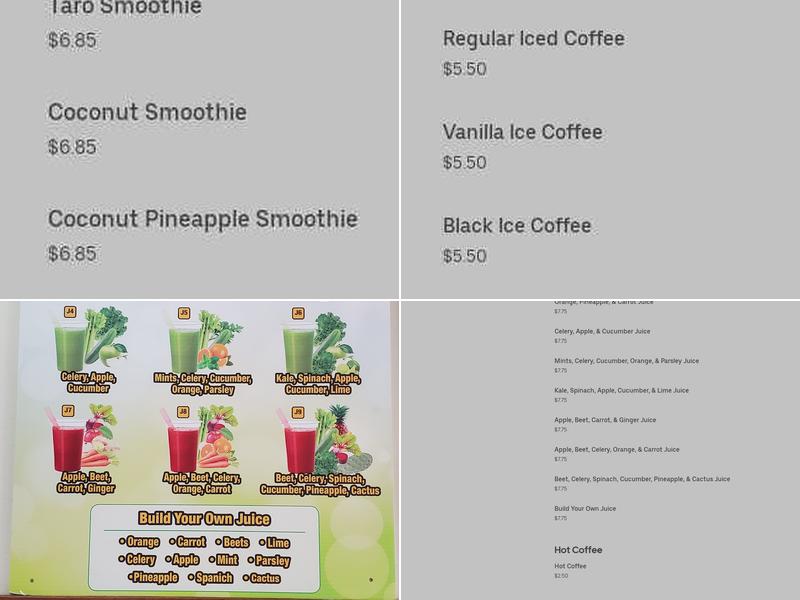 Glady's Donuts & Ice Cream Menu